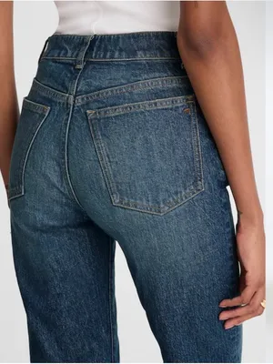 Madewell Women’s Longline straight leg jeans thumbnail 5