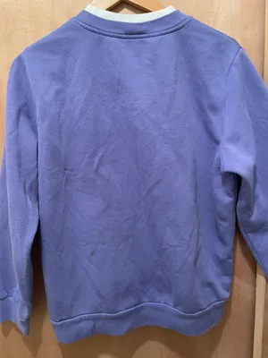 Bon Worth Women's size medium Purple Cat Book Theme Sweat Shirt thumbnail 7