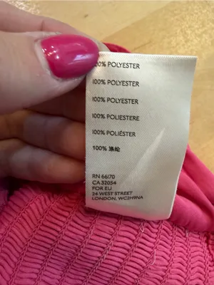 Free People Hot Pink Ruched Wrap Top thumbnail 5