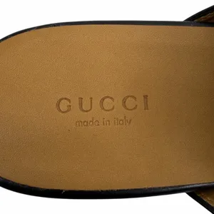 Gucci Princetown Horsebit Slipper Mules Black Leather Size 41.5 thumbnail 11