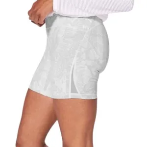 Size 8 Lululemon Train Times Short 6" Inseam Eternal Wave White / White thumbnail 1