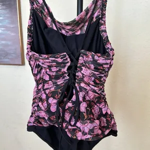 Free People Intimately free butterfly‎ Milkshake Mesh Bodysuit size L thumbnail 6