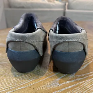 Merrell‎ Drizzle Leather Suede Mules Clogs Slip On Brown Size 10 thumbnail 4