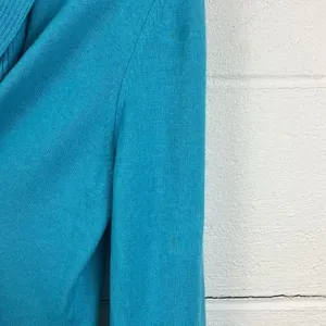 Lily Pulitzer women’s ruffle open front lightweight cashmere blend cardigan thumbnail 3
