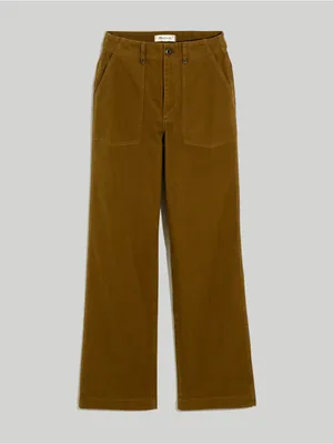 Madewell The Perfect Vintage Wide Leg Utility Pant Women’s 25T Golden Spinach thumbnail 5