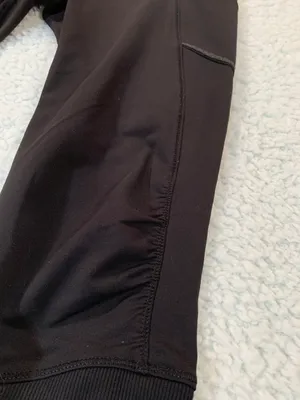 Pink and Black Capri Leggings Vintage Style Size 4 GUC thumbnail 2