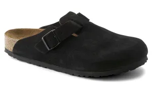 Birkenstock Boston Clogs Suede thumbnail 1