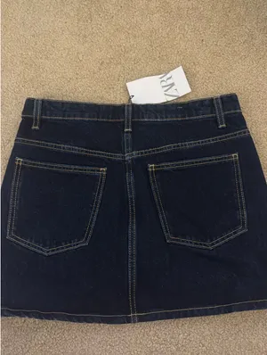Zara denim skirt thumbnail 2