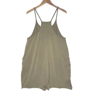 FREE PEOPLE Movement Women’s Hotshot Romper Tan size medium thumbnail 4