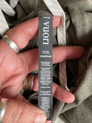 Vuori VW226 Women's Halo Essential Hoodie Sz L Women's Abr A-2 thumbnail 5