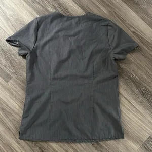 Figs Technical Collection Scrub Top Gray Small thumbnail 2