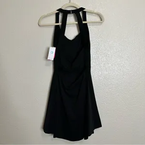 NWT iuga Black Women's Tennis Golf Athletic Dress, Sz Medium thumbnail 8