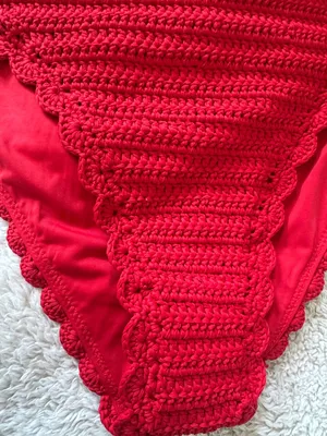 BEACH RIOT Kirby Bottom Ruby Crochet, Size Large , $138 thumbnail 12