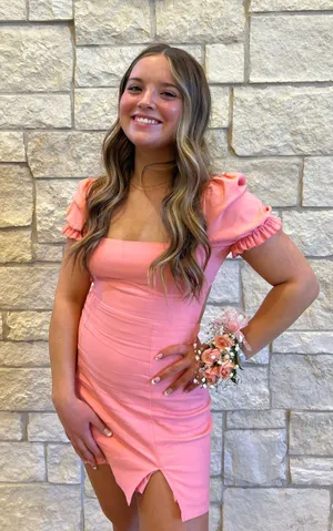 Hello Molly Pink Dress thumbnail 1