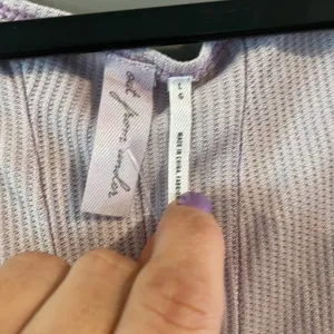 Urban Outfitters OUT FROM UNDER Purple Sleeveless Women's Top L thumbnail 2
