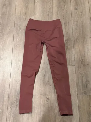 Dusty pink Alphalete seamless leggings medium thumbnail 2