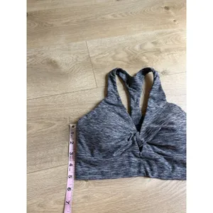 NWT Victoria's Secret Grey Space Dye Twist Front Racerback Sports Bra size S thumbnail 5
