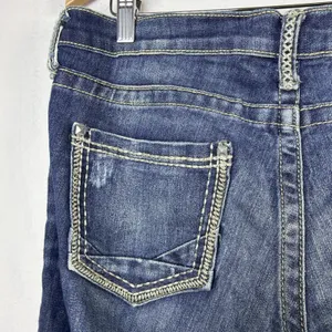 Buckle Daytrip Jeans Womens Leo 32R Bootcut Blue Denim Mid Rise DBK903R thumbnail 6