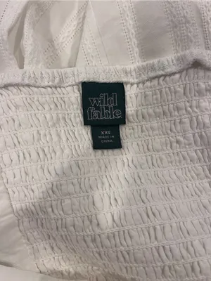 🌸Nwt Wild Fable White Corset Milk Maid Midi Dress Size X-Small🌸 thumbnail 5