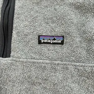 Patagonia Gray Fleece Half-Zip Pullover thumbnail 3