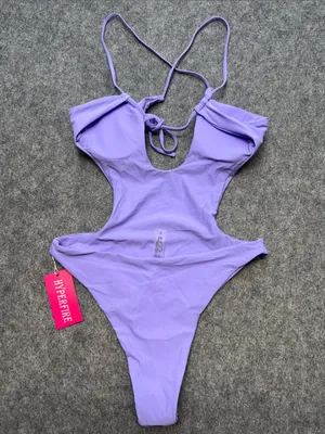 HYPERFIRE Sexy Criss Cross Halter Cut Out Backless Monokini Swimsuits thumbnail 7