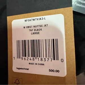 the north face women's RMST nuptse jacket thumbnail 10