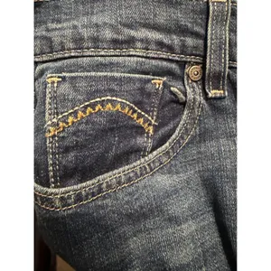 Levis 505 Straight Leg Jeans Womens 8 L Dark Wash Denim Stretch New NWT thumbnail 6
