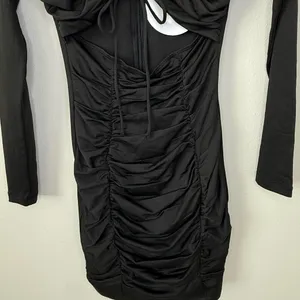 Princess Polly Dress Black Mini thumbnail 3