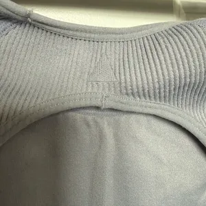 PURPLE Vitality Synergy Open Back Cropped Ribbed Long Sleeve thumbnail 5