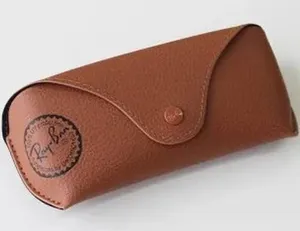 Ray Ban sunglasses‎ case cognac tan brown thumbnail 1