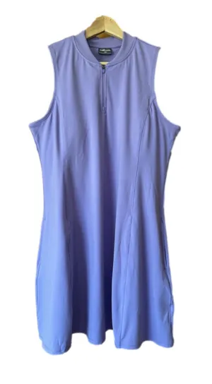 32 Degrees COOL Lavender Sleeveless Active Mini Dress with pockets size XL thumbnail 1