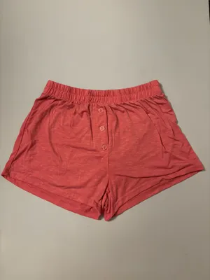 Bell Sleeve Shorts Set Pink Size M thumbnail 3
