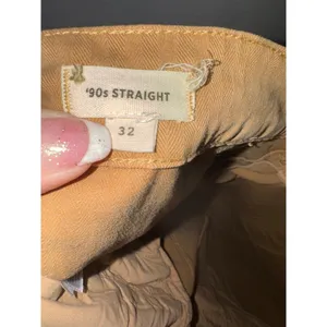 Madewell 90s Straight Cargo Pants‎ Tan Herringbone Utility Size 32 thumbnail 4