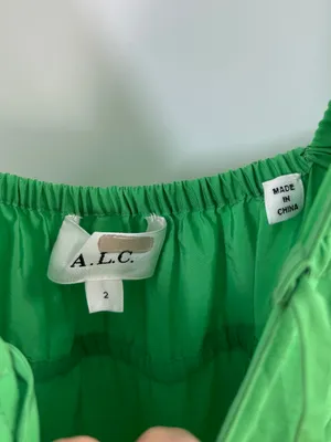 Revolve A.L.C. Luca Dress Green 2 thumbnail 4
