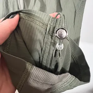 Lululemon Dance Studio Mid-Rise Cropped Pants Army Green Size 10 thumbnail 7