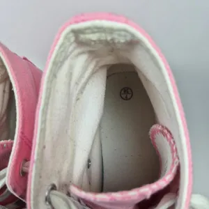 High Top Pink Women Shoes Size 7 Pink Girly College Thrashed thumbnail 9