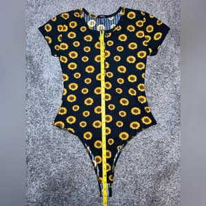 Rue21 Sunflower Print Women One Piece‎ thumbnail 10