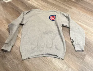 Starter Cubs Gray Sweatshirt thumbnail 1