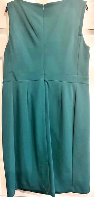 KARL LAGERFELD PARIS EVERGREEN Bow Waist Scuba Crepe Sheath Dress 14 thumbnail 11