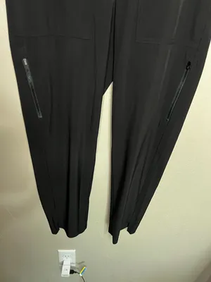 Athleta Black‎ Stretch Jogger Pants with Zip Pockets thumbnail 4