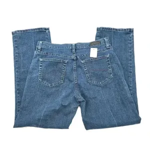 Lee Blue Relaxed‎ Fit Denim Jeans Pants 8 Petite thumbnail 2