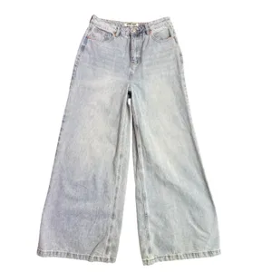Stevie Jeans Steve Madden Wide Leg High Rise Jeans Womens 28 Light Wash Denim thumbnail 12