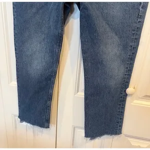 Agolde Riley High Rise Straight‎ Crop Jeans Size 30 thumbnail 4