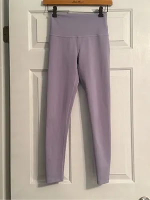 Aritzia TNA Duncan Atmosphere Hi-Rise Solid Lavender Leggings thumbnail 2