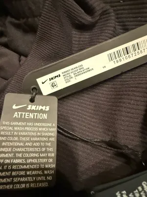 Nike x Skims Ribbed Seamless Micro Scoop thumbnail 4