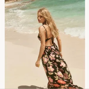 NWT Free People | Wisteria Floral Sleeveless Maxi Dress | S thumbnail 5