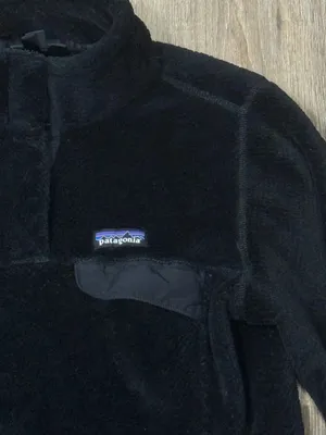Patagonia Re-Tool Snap-T Pullover Sweatshirt Black Women’s XL thumbnail 5