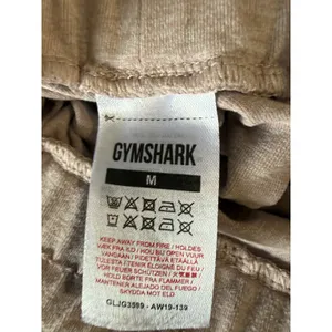 Gymshark Womens Beige Heathered Mesh Panel Joggers‎ GLJG3599 Drawstring Medium thumbnail 6