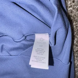 OFFLINE by Aerie Real Me Crossover Leggings Blue High Rise 7/8 Size S Activewear thumbnail 3