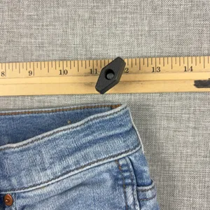 Madewell Jeans Womens 23P Stovepipe Blue Straight Slim Light Wash Denim 5-Pocket thumbnail 10